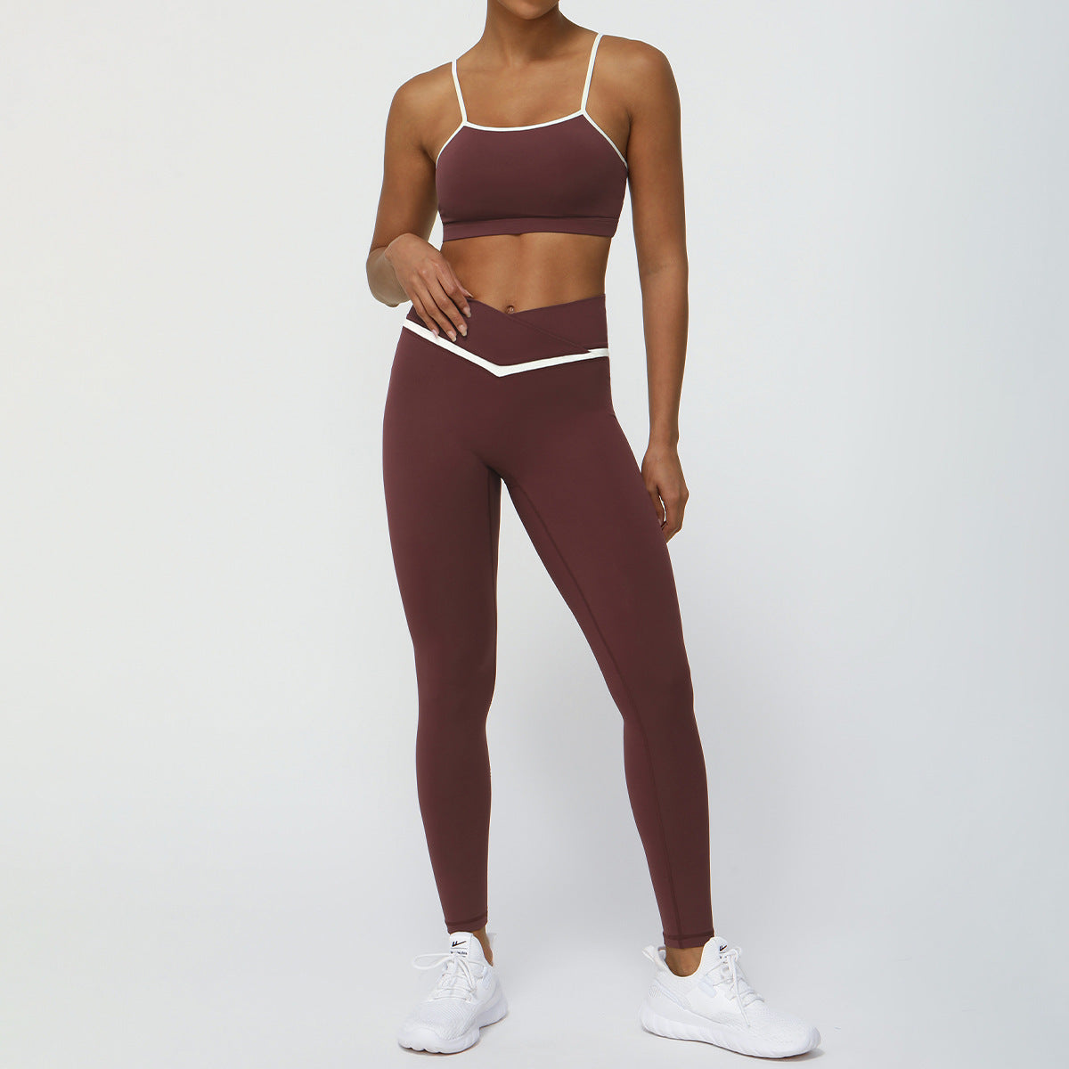 Women’s 2-Piece Fitness Set – Shorts or Trousers