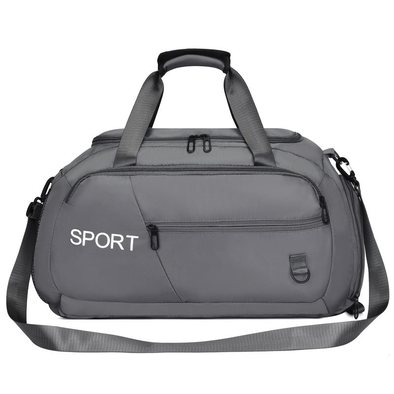 AeroTrek Waterproof Travel & Gym Bag – Unisex Oxford Duffel with Shoe Compartment