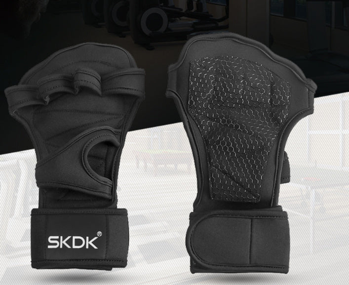 Half-Finger Anti-Slip Workout Gloves