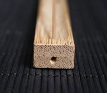 Bamboo Incense Holder Board – Minimalist Stick Burner for Sandalwood & Agarwood