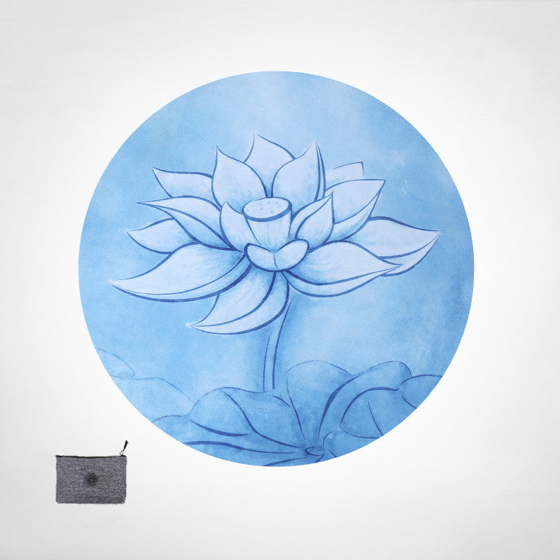 Round meditation Mat