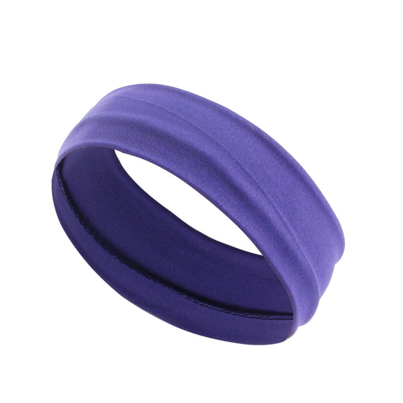 FlexBand Women’s Cotton Sports Headband – Elastic, Sweat-Absorbing Yoga Hair Band