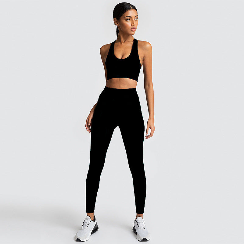 SculptFit Seamless Gym Set – Women’s 2-Piece Activewear