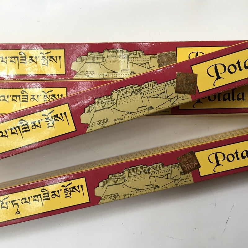Potala Palace Tibetan Incense – Handmade Joss Sticks for Buddha Worship & Meditation