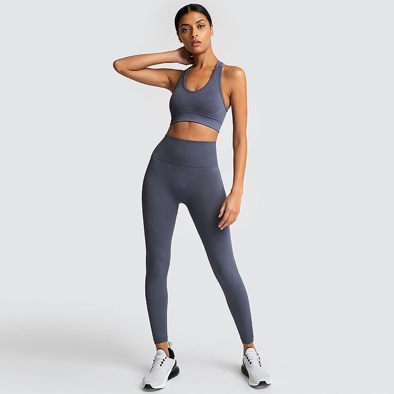 SculptFit Seamless Gym Set – Women’s 2-Piece Activewear