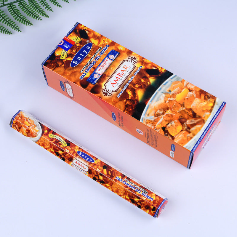 Saibaba Indian Fragrance Bamboo Incense Sticks – 15g Joss Sticks