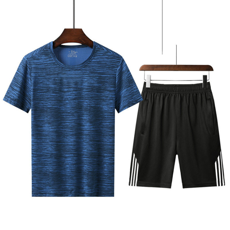 ActiveForm Men’s Seamless Running Set – Slim Fit T-Shirt & Shorts