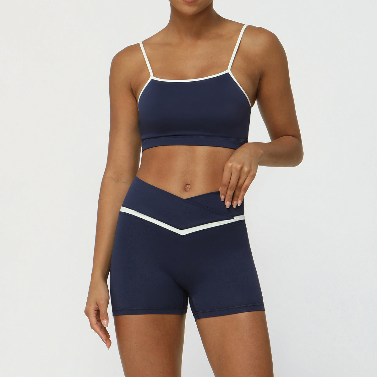 Women’s 2-Piece Fitness Set – Shorts or Trousers
