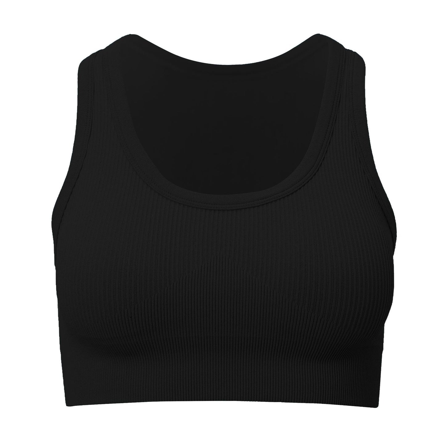 Women's Seamless Yoga & Gym Set – Vest and Shorts