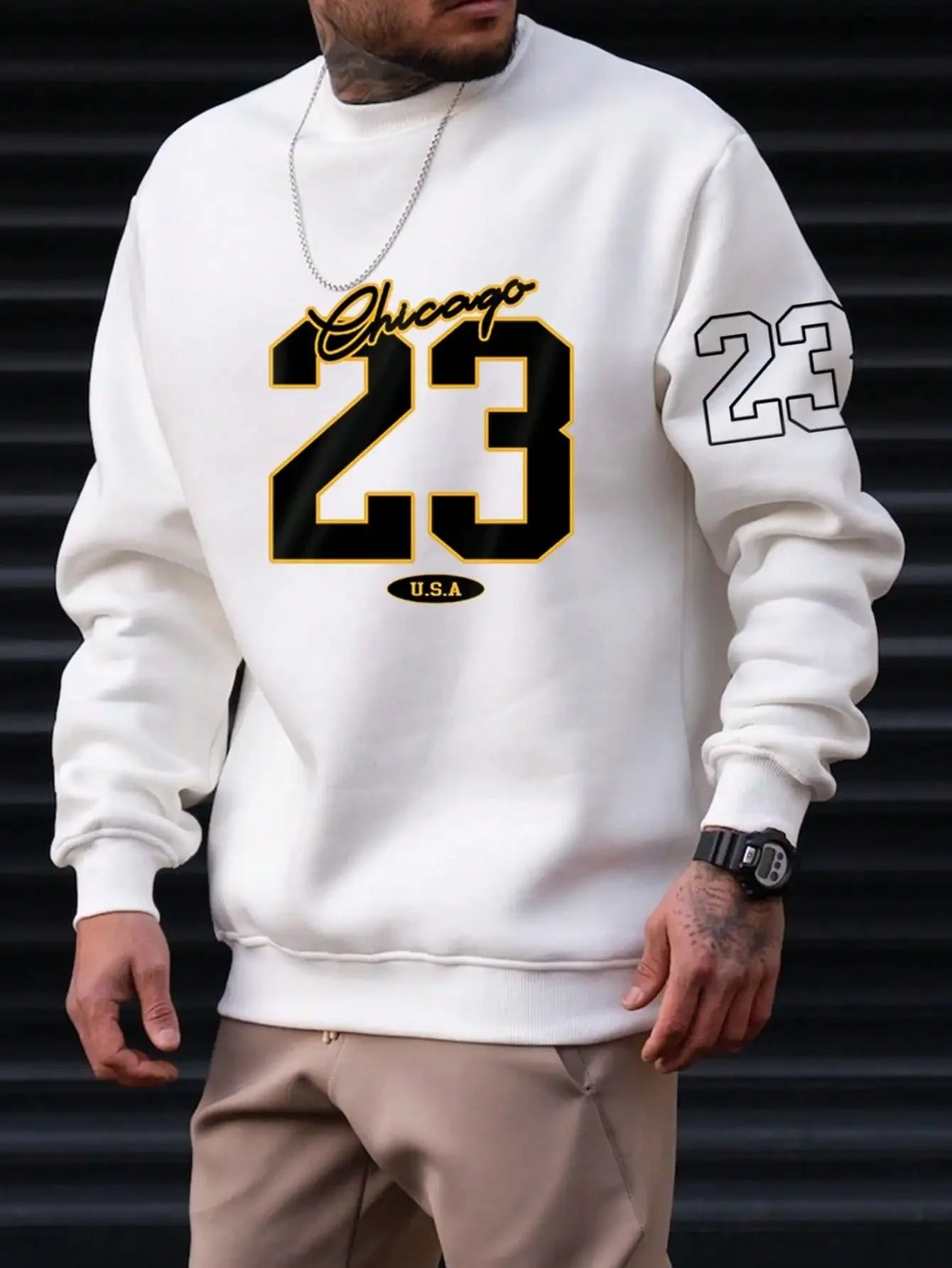 ArtLetter Men’s Fleece Sweats Set – Cozy Style Edition