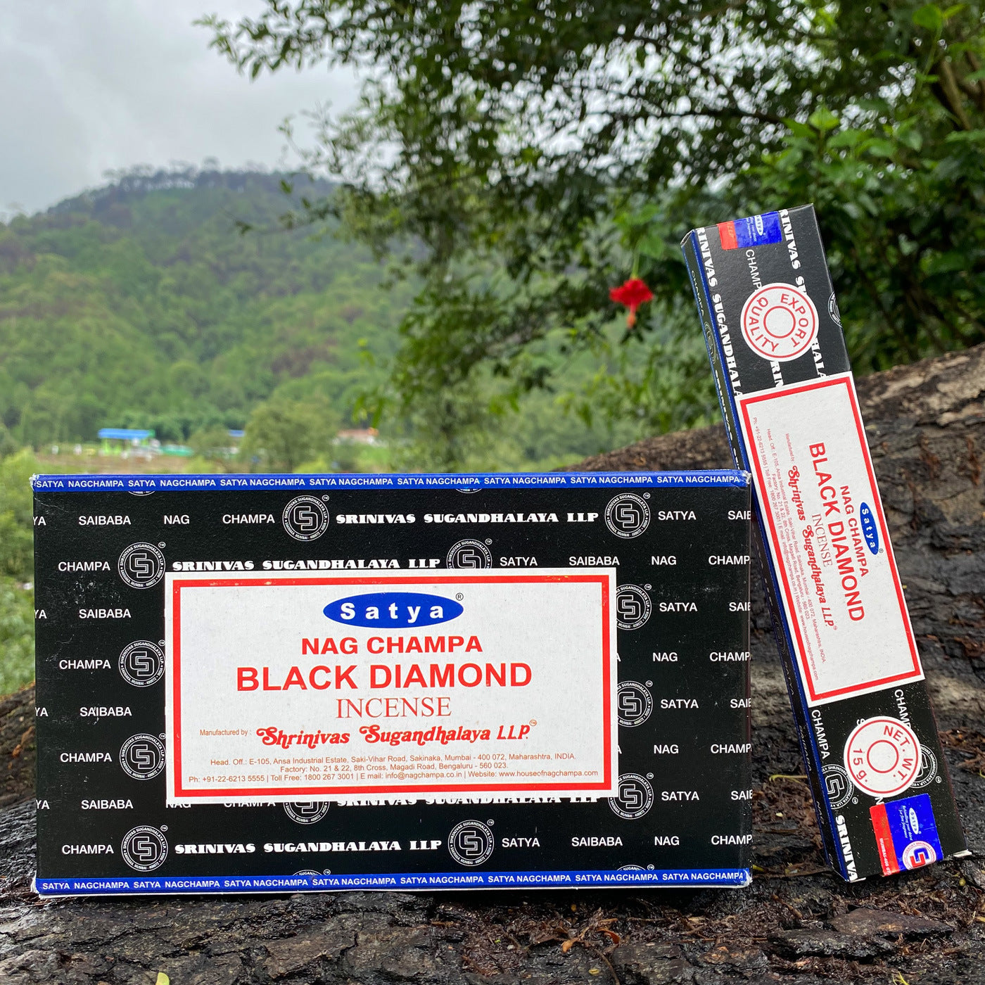 Saibaba Indian Fragrance Bamboo Incense Sticks – 15g Joss Sticks
