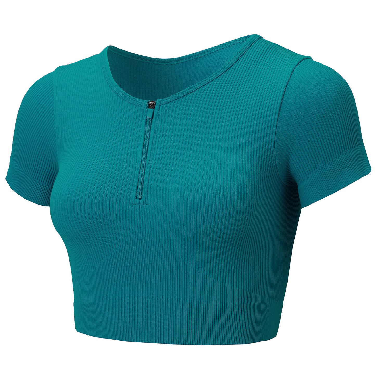 Women's Seamless Yoga & Gym Set – Vest and Shorts
