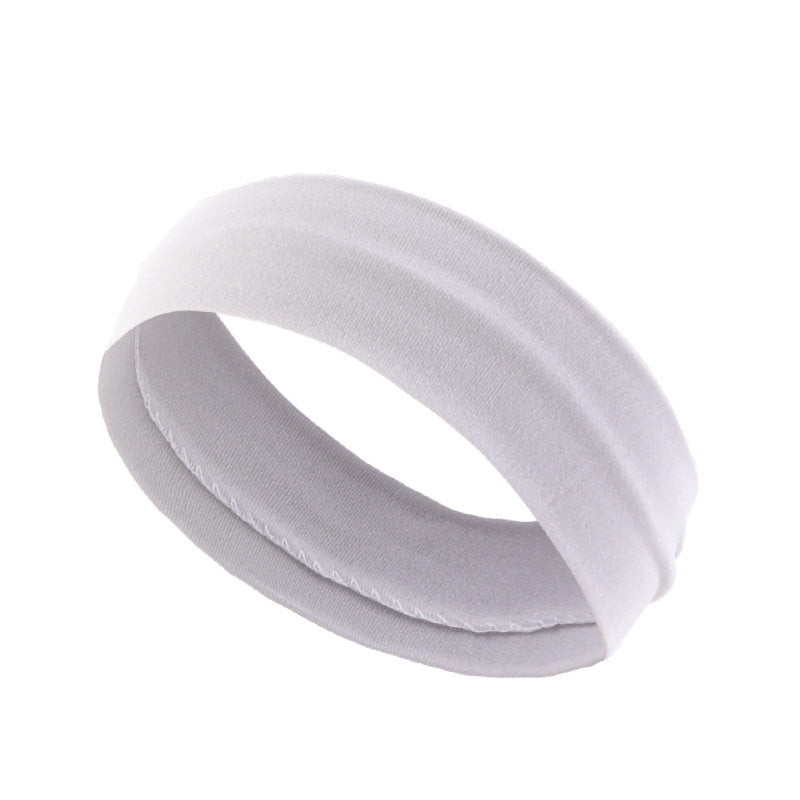 FlexBand Women’s Cotton Sports Headband – Elastic, Sweat-Absorbing Yoga Hair Band