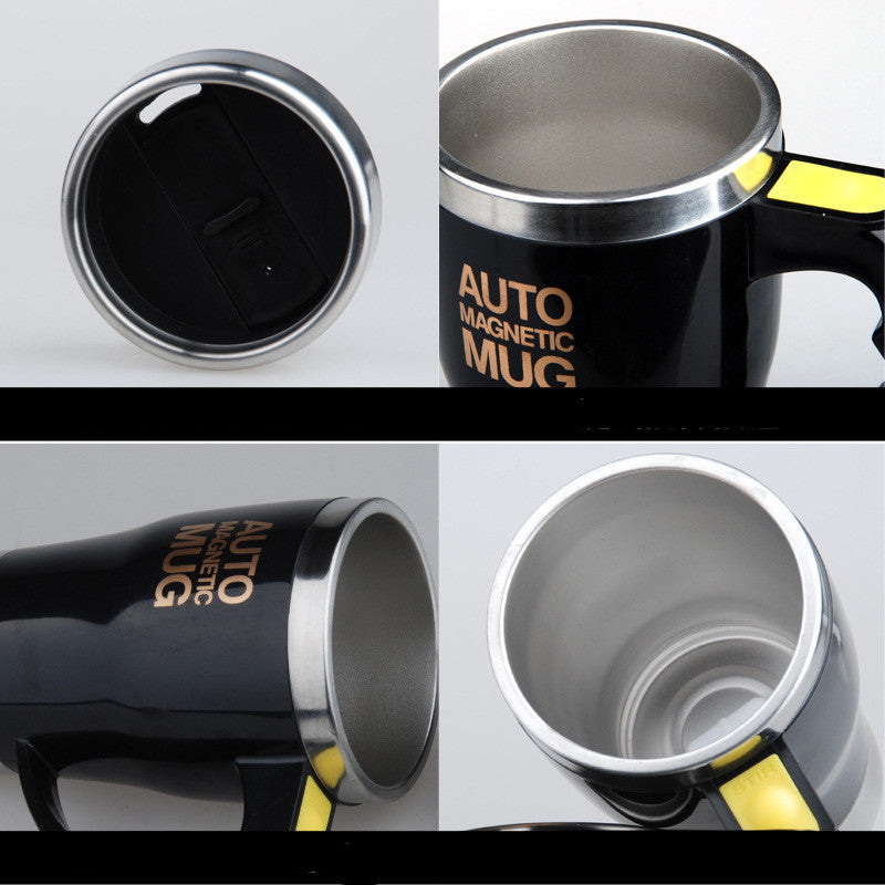 Portable Electric Blender Cup with Lid – Leak-Proof & Double Layer