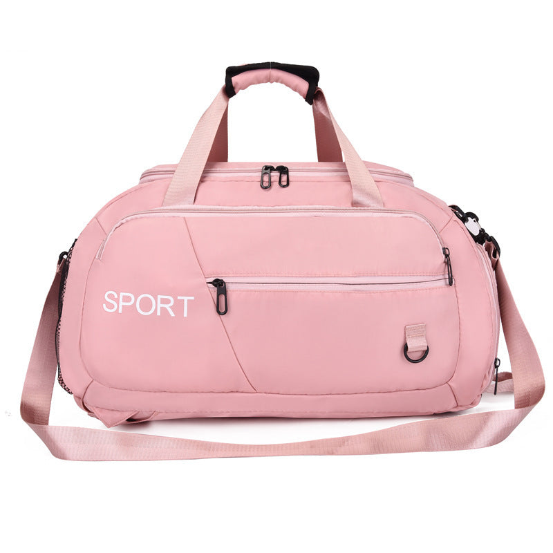 AeroTrek Waterproof Travel & Gym Bag – Unisex Oxford Duffel with Shoe Compartment