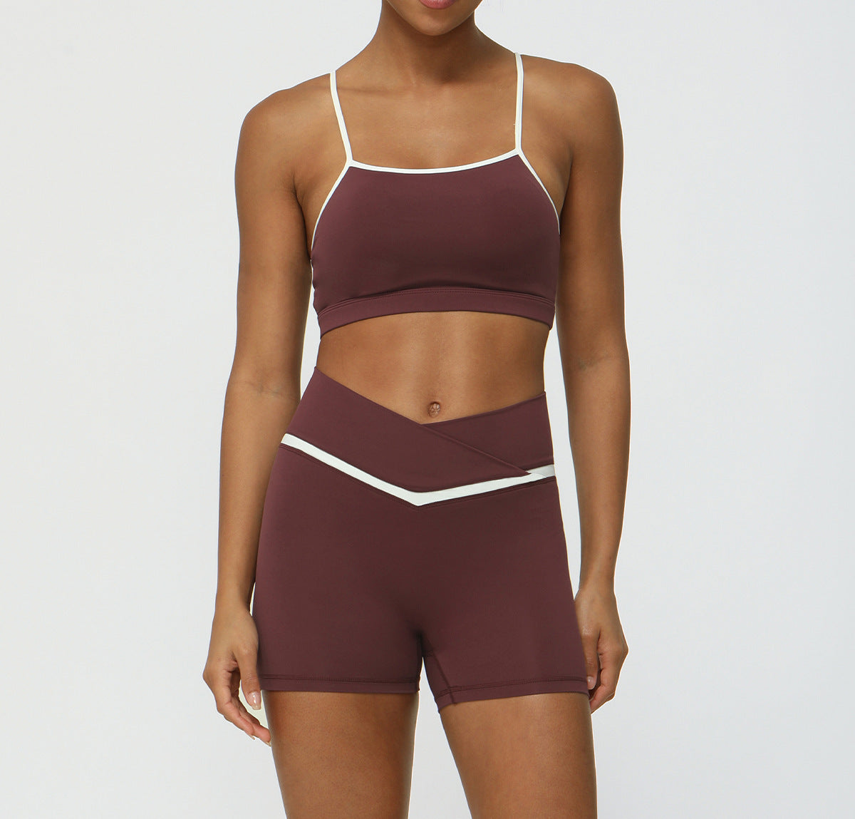 Women’s 2-Piece Fitness Set – Shorts or Trousers