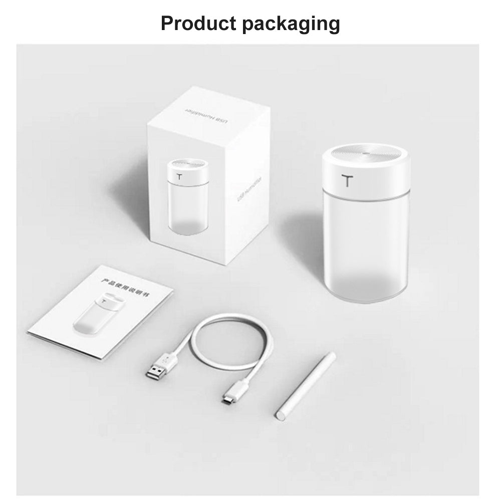 Dabai Mini Humidifier – USB Powered Night Light Diffuser