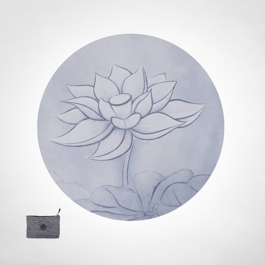 Round meditation Mat