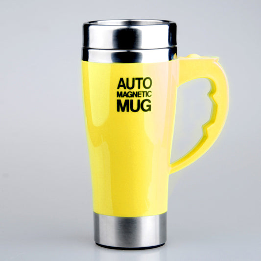 Portable Electric Blender Cup with Lid – Leak-Proof & Double Layer