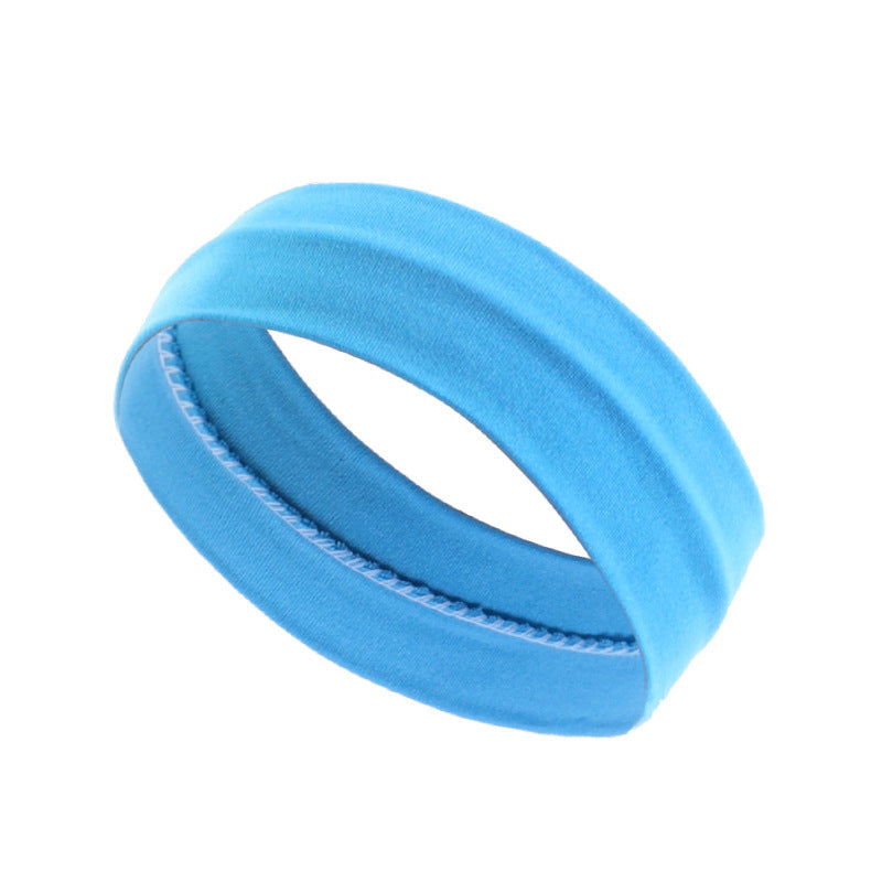 FlexBand Women’s Cotton Sports Headband – Elastic, Sweat-Absorbing Yoga Hair Band