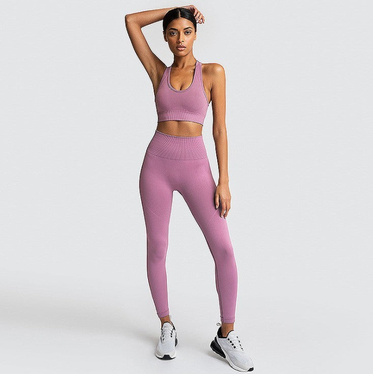 SculptFit Seamless Gym Set – Women’s 2-Piece Activewear