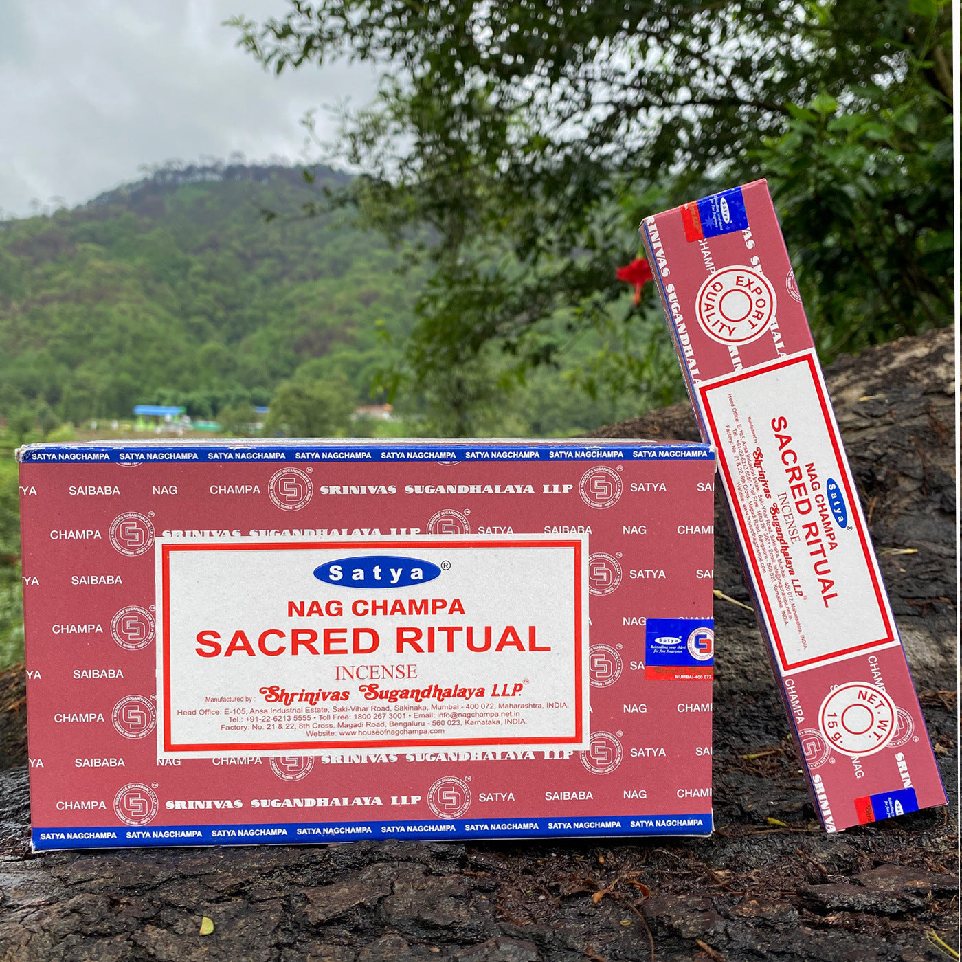 Saibaba Indian Fragrance Bamboo Incense Sticks – 15g Joss Sticks