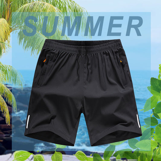 Men's Breathable Ice-Cool Loose Fit Sports Shorts