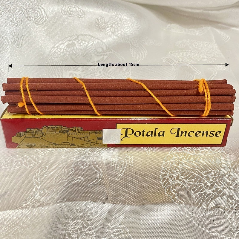 Potala Palace Tibetan Incense – Handmade Joss Sticks for Buddha Worship & Meditation