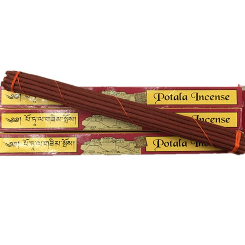 Potala Palace Tibetan Incense – Handmade Joss Sticks for Buddha Worship & Meditation