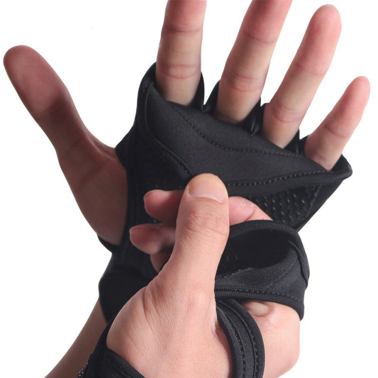 Half-Finger Anti-Slip Workout Gloves