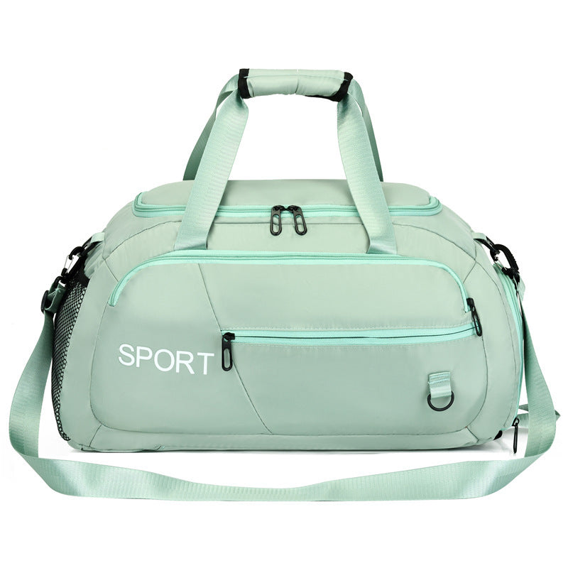 AeroTrek Waterproof Travel & Gym Bag – Unisex Oxford Duffel with Shoe Compartment