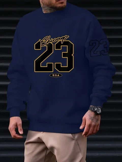 ArtLetter Men’s Fleece Sweats Set – Cozy Style Edition