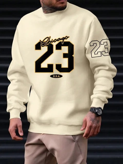 ArtLetter Men’s Fleece Sweats Set – Cozy Style Edition