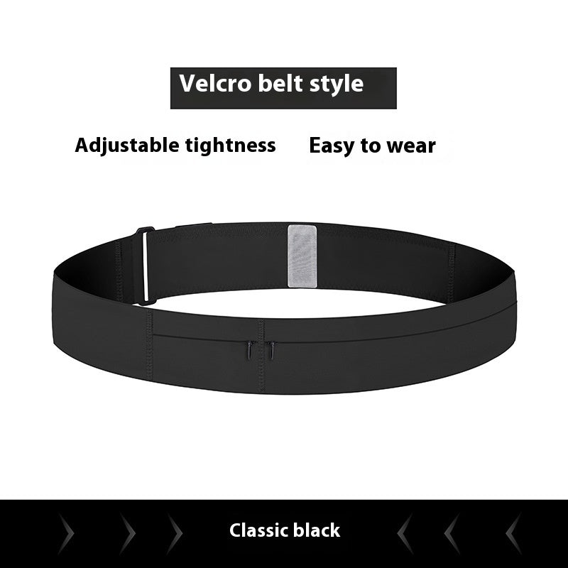 Men’s Running Belt – Marathon Waist Bag with Water Bottle Holder