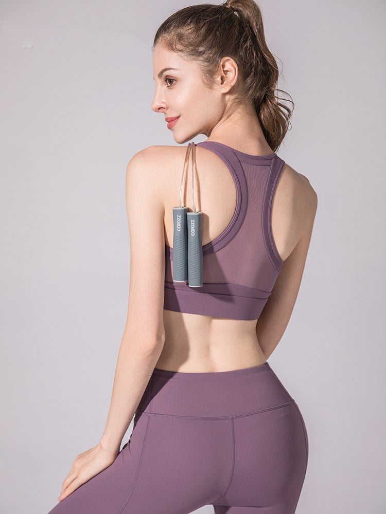 COPROZZ Skipping Rope – Adjustable Fitness Jump Rope for Weight Loss & Body Shaping