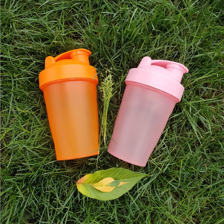 Sport Shaker Bottle 400ML - Compact Protein Mixer with Secure Lid