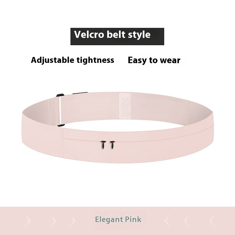 Men’s Running Belt – Marathon Waist Bag with Water Bottle Holder