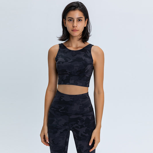 FlowFlex Sport Bra + BreatheFit Hollow Vest Set