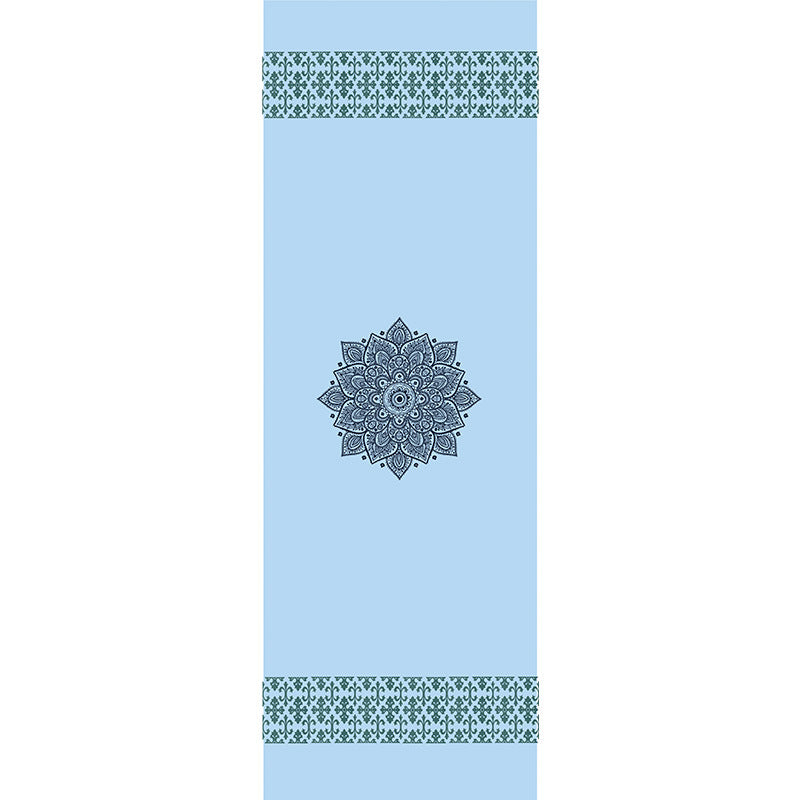 Printed Yoga Mat Towel – Sweat-Absorbent, Non-Slip Fitness Drape