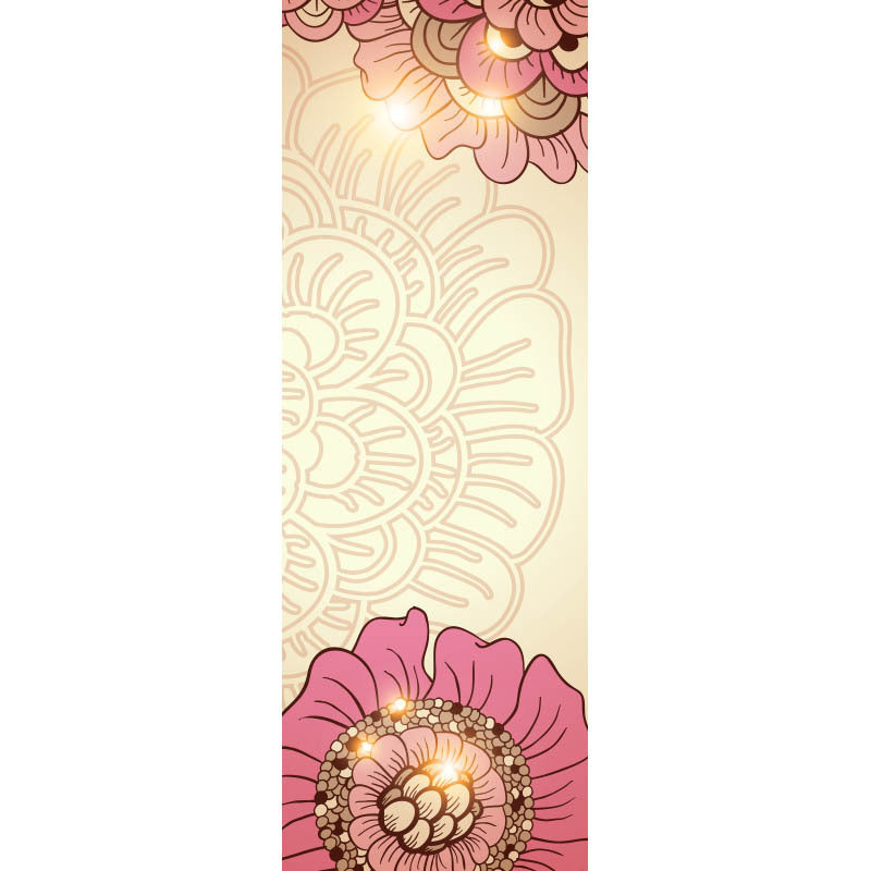 Printed Yoga Mat Towel – Sweat-Absorbent, Non-Slip Fitness Drape