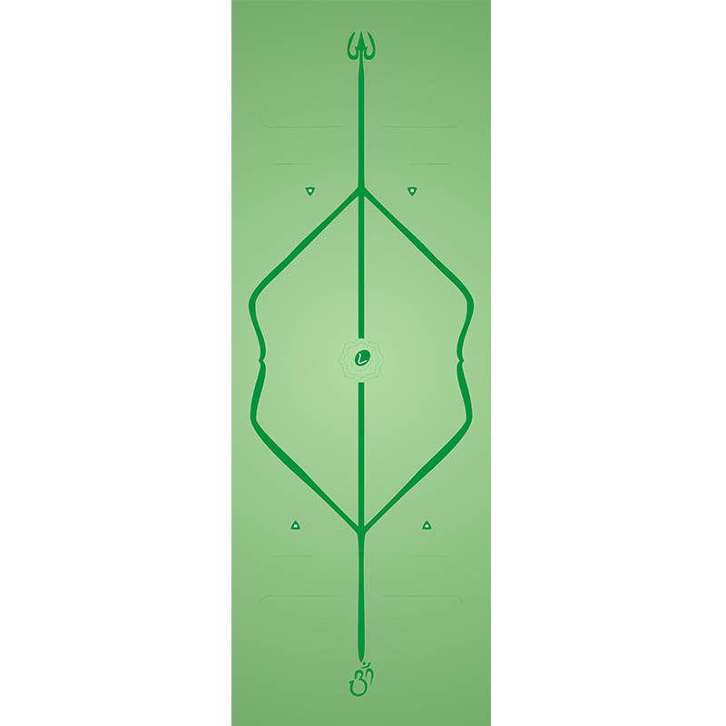 Printed Yoga Mat Towel – Sweat-Absorbent, Non-Slip Fitness Drape