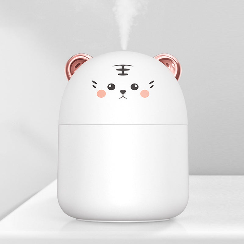 Mini USB Desktop Humidifier – Cute Cat & Tiger Design, 250ml