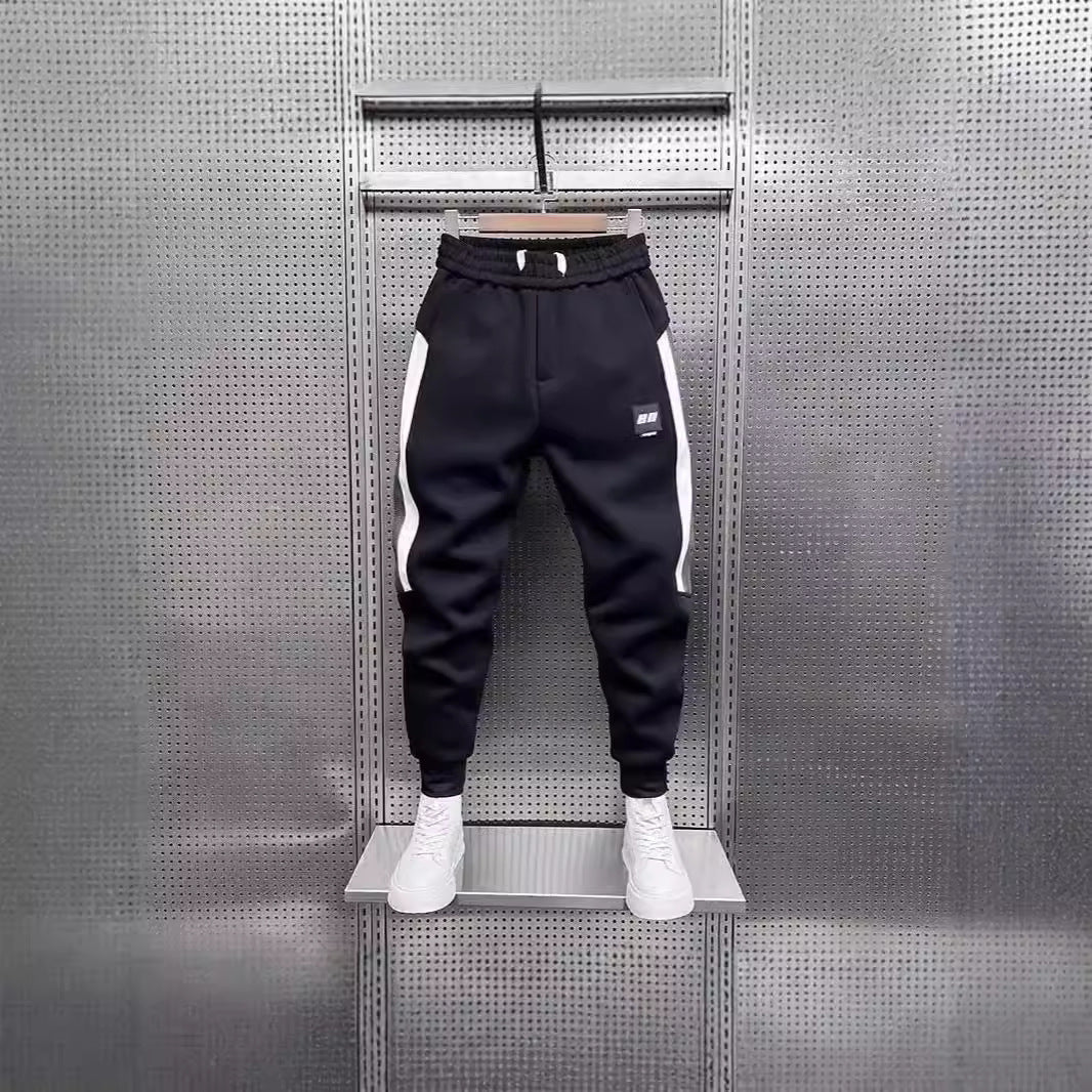 Casual Jogger Pants with Elastic Cuffs