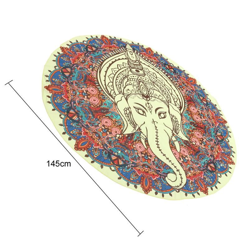 Bohemian Elephant mat