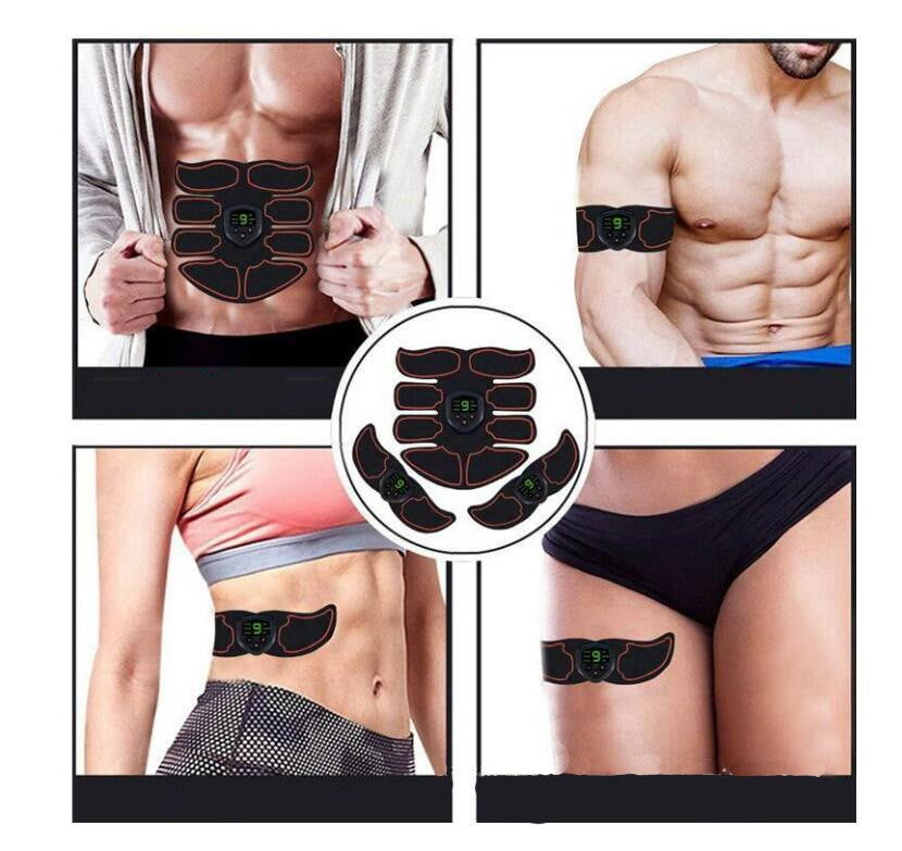 Home Fitness Abdominal Patch – Multi-Zone Muscle Stimulating & Massage Device