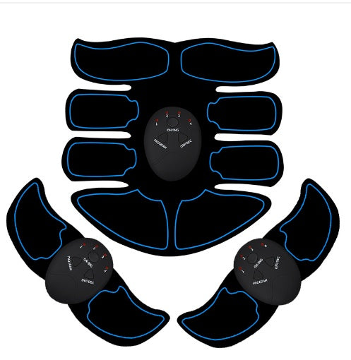 Home Fitness Abdominal Patch – Multi-Zone Muscle Stimulating & Massage Device