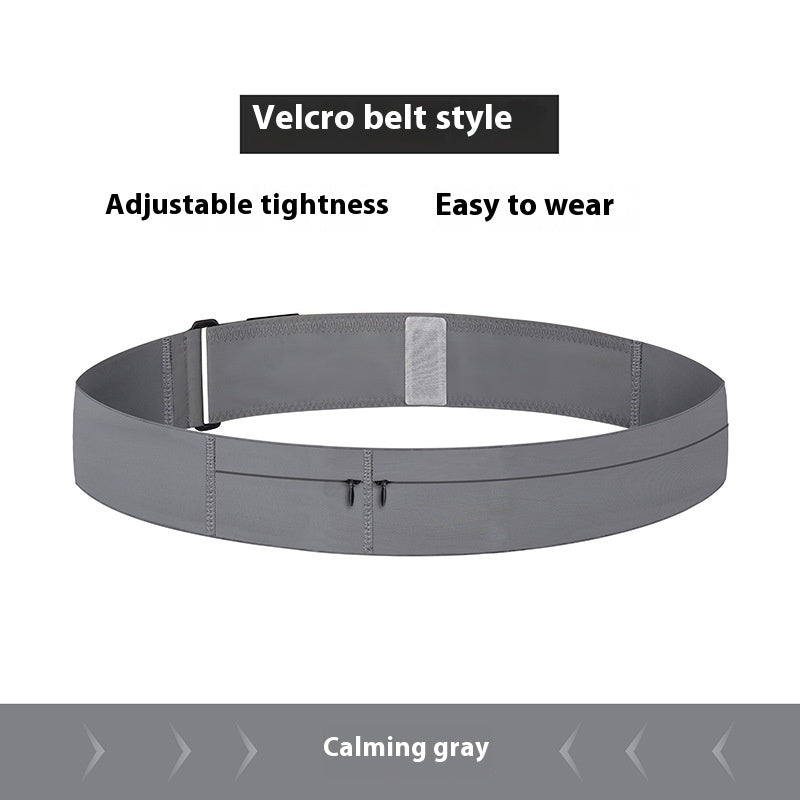 Men’s Running Belt – Marathon Waist Bag with Water Bottle Holder