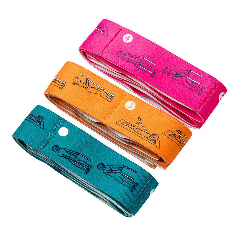 Yoga Stretch Bands – Resistance Training & Flexibility Set