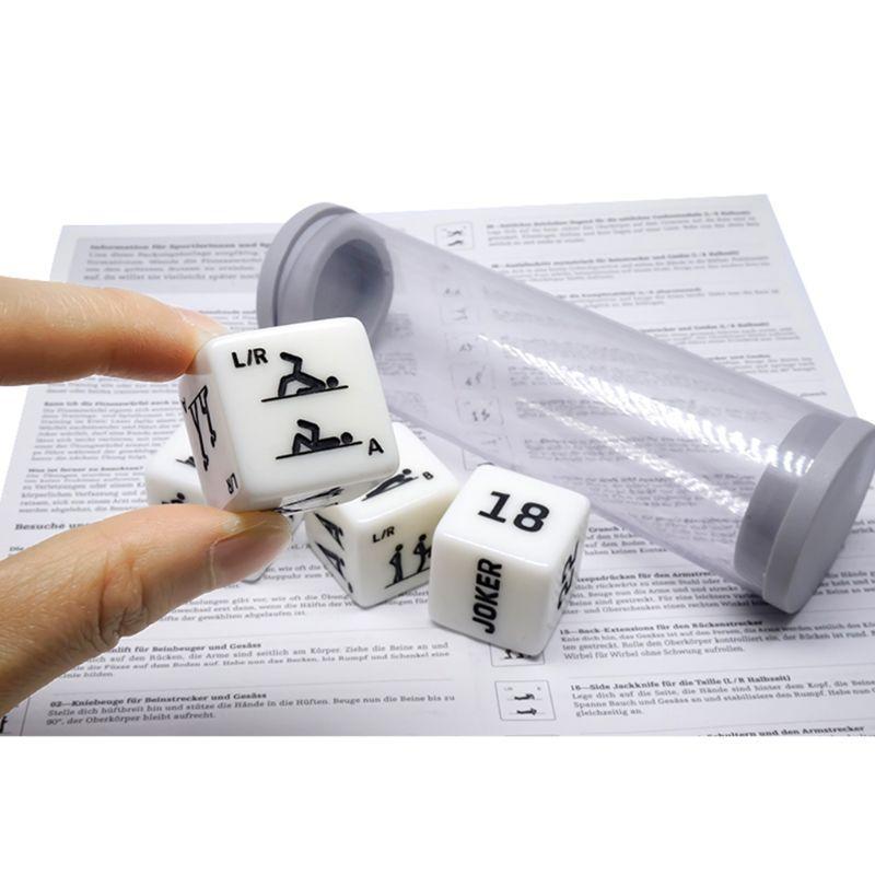 Fitness Exercise Dice – Sensory Integration & Training Activity Tool