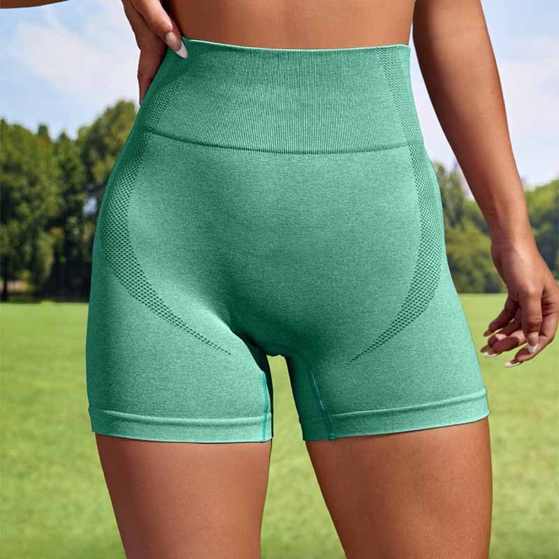 Women's Seamless High-Waist Workout Shorts